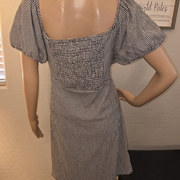 Riley Rae Square Neck Comfy Empire Waist Midi Dress Size Large NWOT - Picture 7 of 9